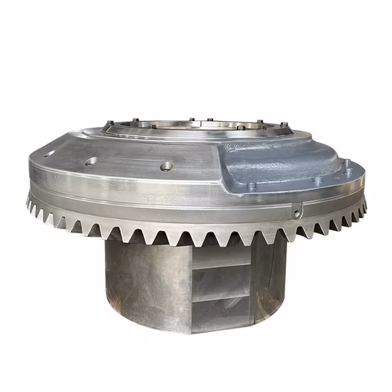 Custom Od2000 Stainless Steel Large Helical Spur Spiral Bevel Ring Transmission Gear for Drilling Machine/ Reducer/ Pile-Driver Tower/ Oil Machinery