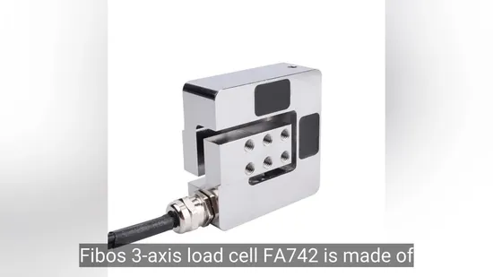 Triaxial Force Transduer Multi 3 Axis Customized Load Cell Sensor Force Sensor